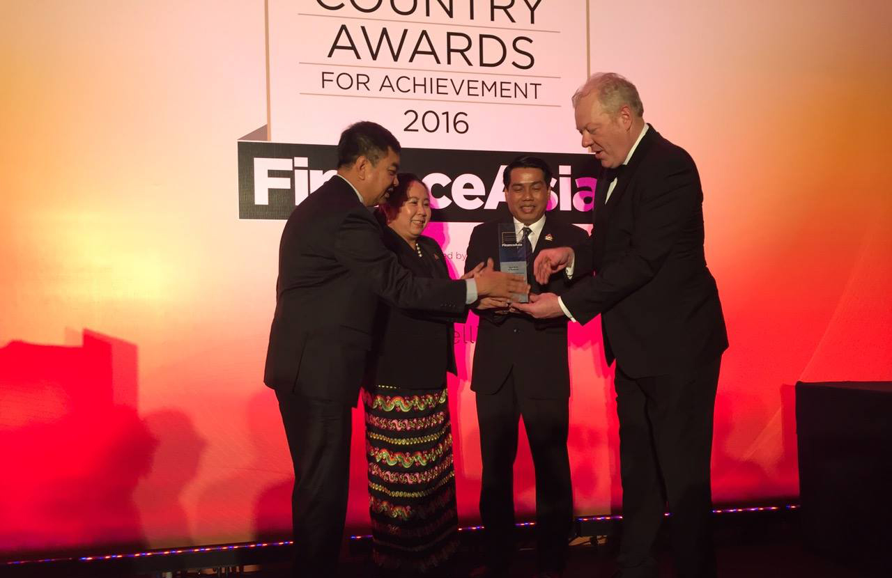 Kanbawza Bank is crowned with “Best Bank in Myanmar” award by London-based Finance Asia Kanbawza Bank is crowned with “Best Bank in Myanmar” award by London-based Finance Asia