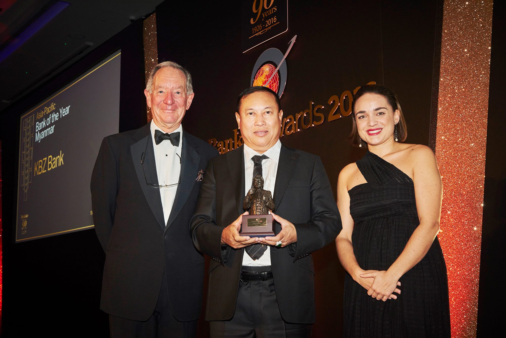 KBZ named Bank of the Year in Myanmar for four consecutive years KBZ named Bank of the Year in Myanmar for four consecutive years