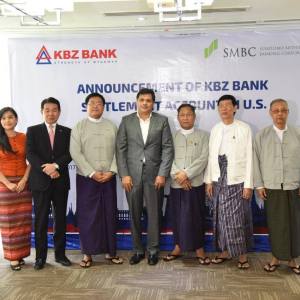 KBZ Bank opens settlement account in US
