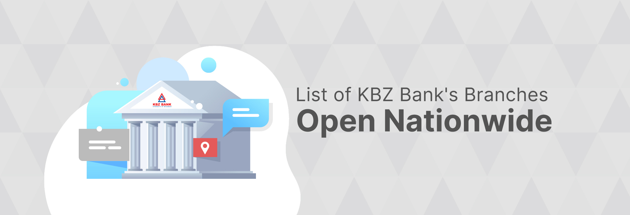 List of KBZ Bank Branches