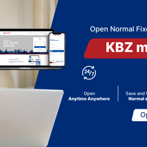 Open Fixed Deposit Account via KBZ m/iBanking 