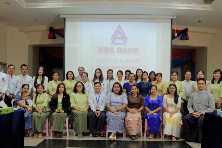 Celebrating KBZ Bank’s Early Childhood Daycare Center Reopening! 