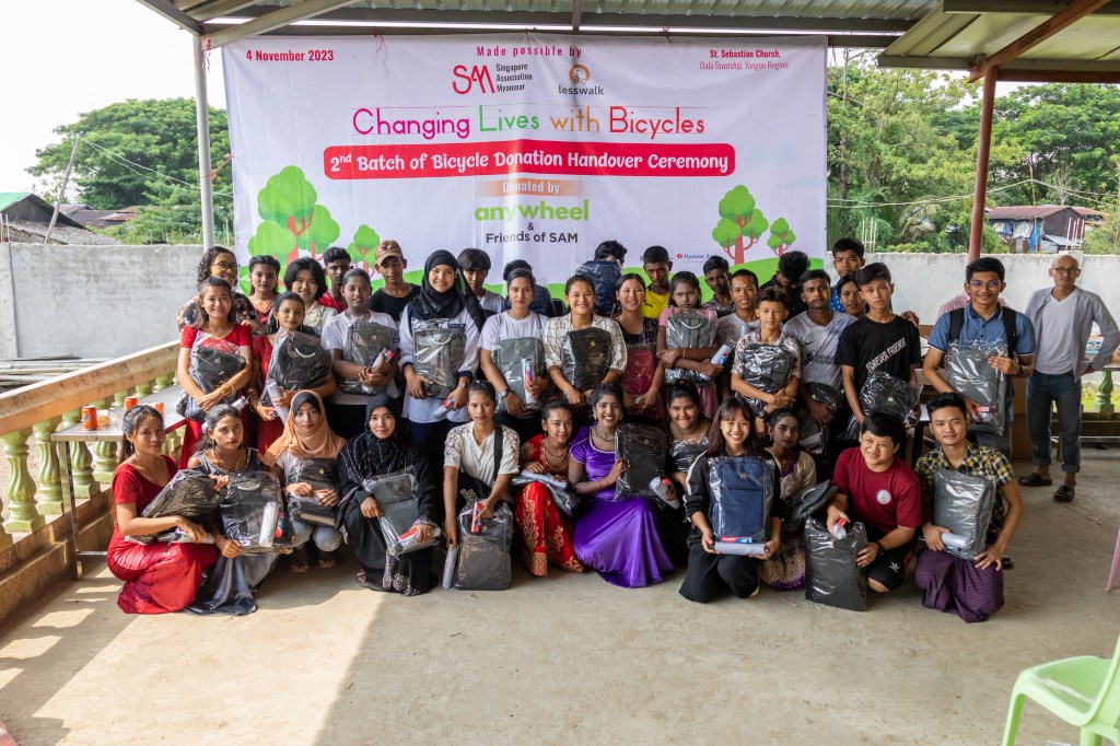 Supporting Underprivileged Youths through 'Changing Lives with Bicycle'