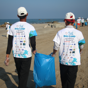 KBZ Bank Joins 5th Beach Clean-up Initiative (February, 2024)
